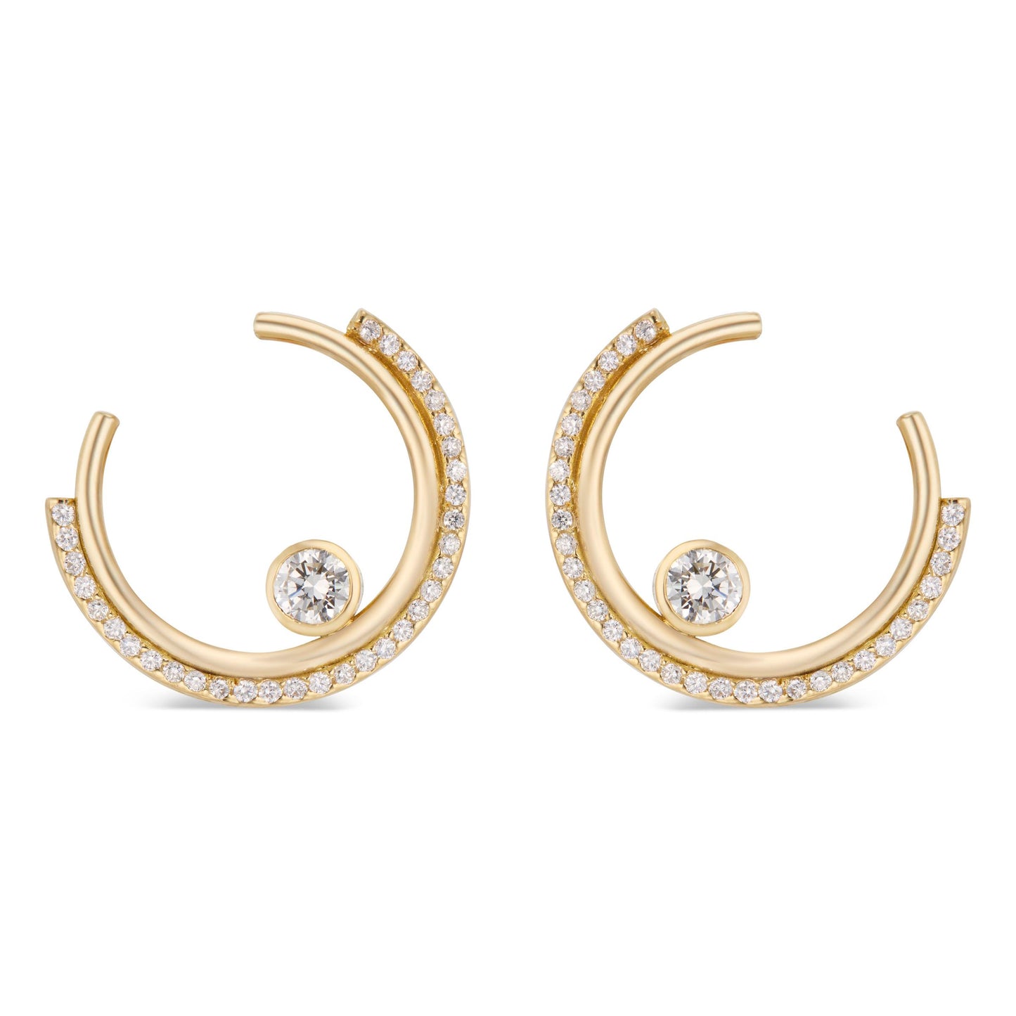 Diamond Arc Hoops